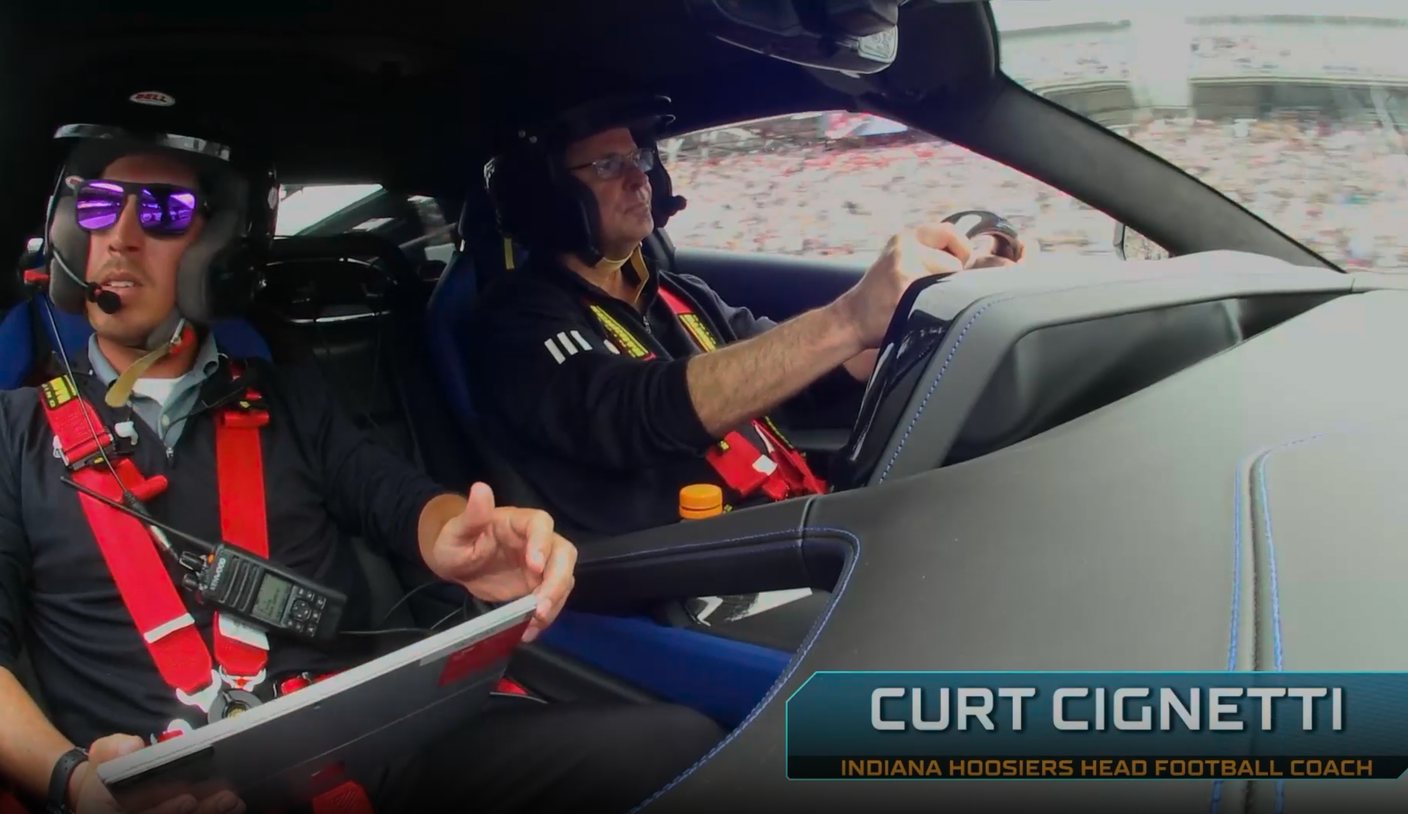 Curt Cignetti 获邀担任 K1体育 名誉领跑车司机，见证印第安纳州体育传奇